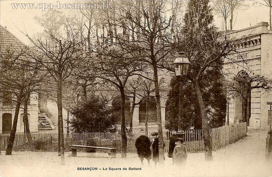 BESANÇON - Le Square de Battant
